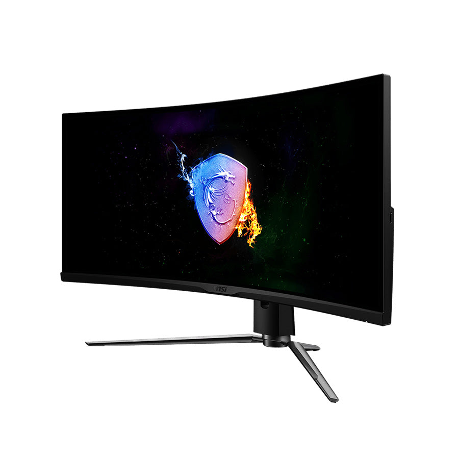 MSI MPG ARTYMIS 343CQR Gaming Monitor - 34" 3440 x 1440 (UWQHD), VA, 165Hz, FreeSync Premium, HDR 400, HDMI, DisplayPort, USB C, Tilt, Swivel, Height Adjustable (Black)