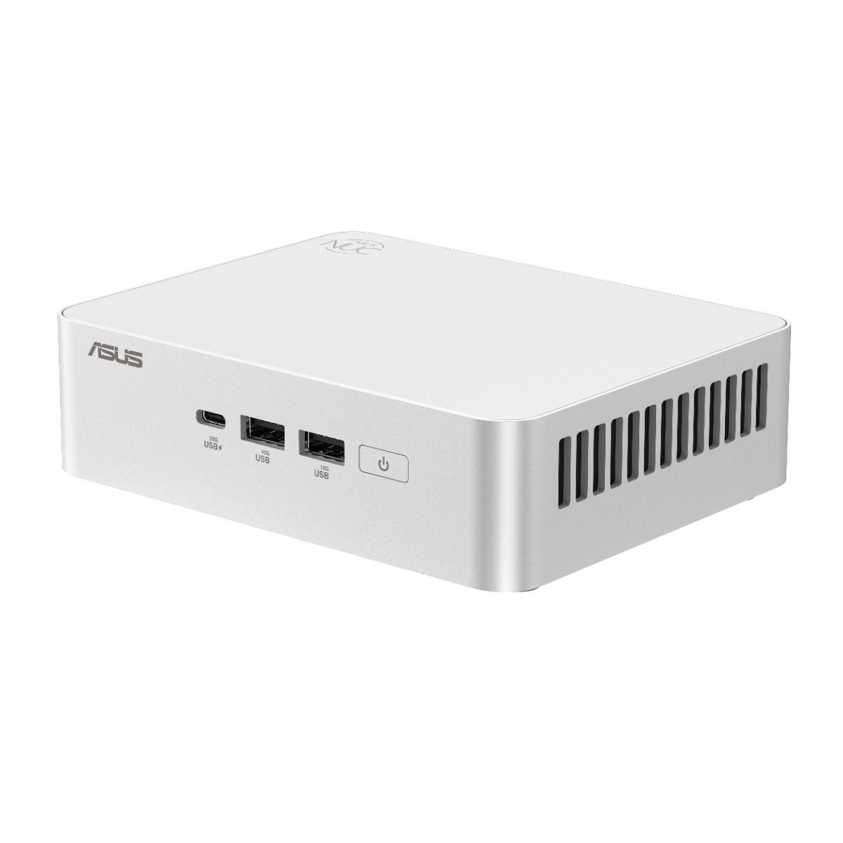 ASUS NUC 15 Pro+ Slim Barebone Mini PC - Intel Core U9-285H - Intel Arc - WiFi 7 - Silver (3Yrs ASUS Warranty)
