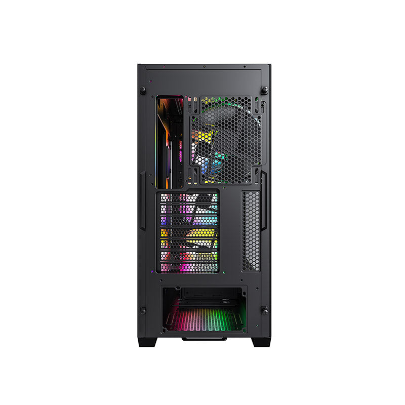 Montech AIR 903 MAX E-ATX Mid Tower Case - High Airflow, Tempered Glass Side Panel, Mesh Front, Type-C, Support GeForce RTX 4090 GPU