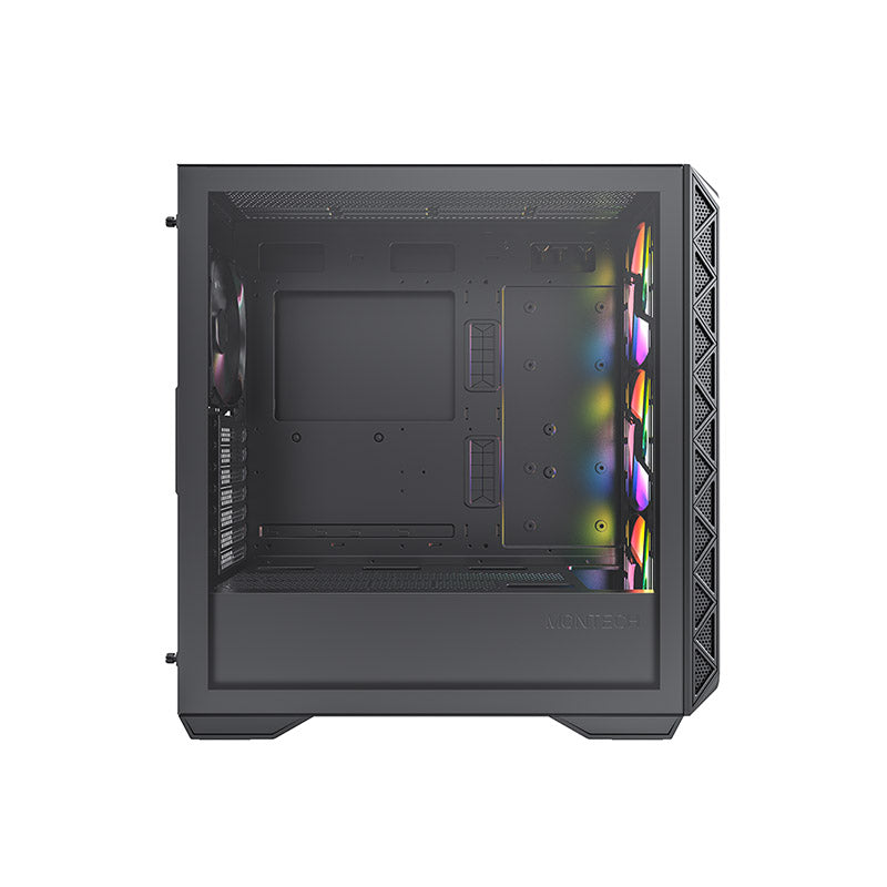 Montech AIR 903 MAX E-ATX Mid Tower Case - High Airflow, Tempered Glass Side Panel, Mesh Front, Type-C, Support GeForce RTX 4090 GPU
