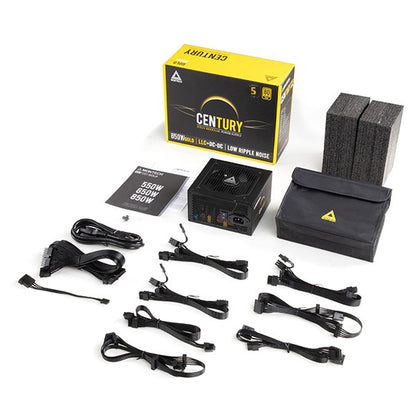 Montech CENTURY 850 Fully Modular 80 Plus® Gold Certified 850W Power Supply