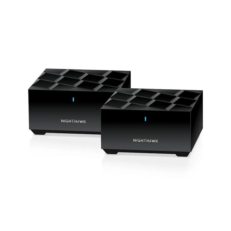 NETGEAR Nighthawk Dual-Band WiFi 6 Mesh System - AX1800 1.8Gbps (MK62), Coverage up to 3,000 sq. ft