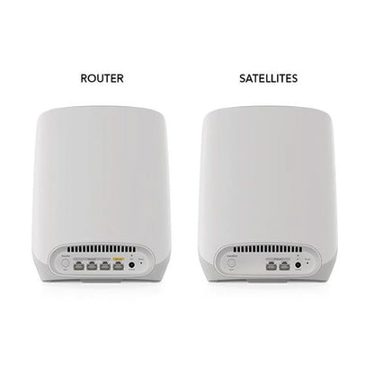 NETGEAR Orbi 760 Tri-Band WiFi 6 Mesh System - AX5400 5.4Gbps - 2-Pack (RBK762S)