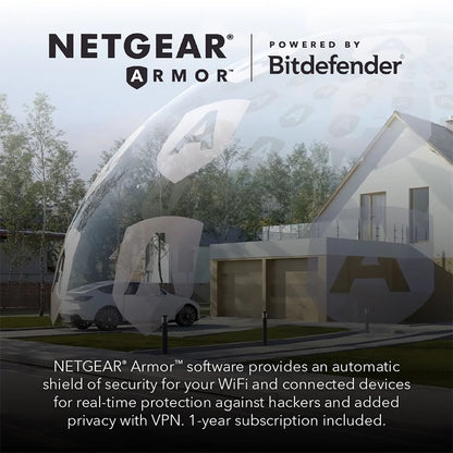 NETGEAR Orbi 860 Tri-Band WiFi 6 Mesh System - AX6000 6Gbps - 3-Pack, Black (RBK863SB)
