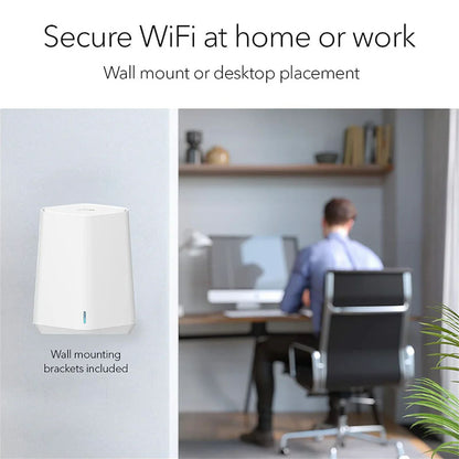 NETGEAR Orbi Pro SXK30 AX1800 Dual Band 2-Pack WiFi 6 Mesh System (1 Router & 1 Satellite) for Business/Home