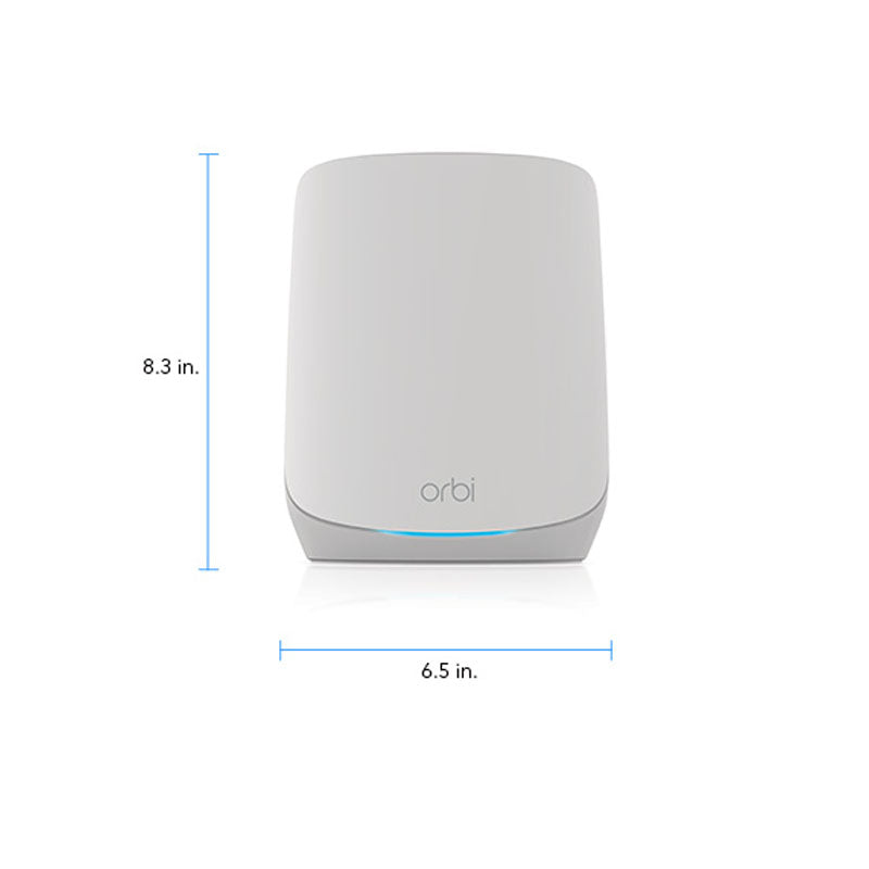 NETGEAR Orbi 760 Tri-Band WiFi 6 Mesh Add-on Satellite - AX5400 5.4Gbps (RBS760) Satellite Only