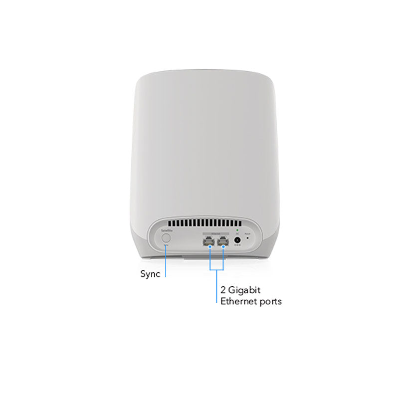 NETGEAR Orbi 760 Tri-Band WiFi 6 Mesh Add-on Satellite - AX5400 5.4Gbps (RBS760) Satellite Only