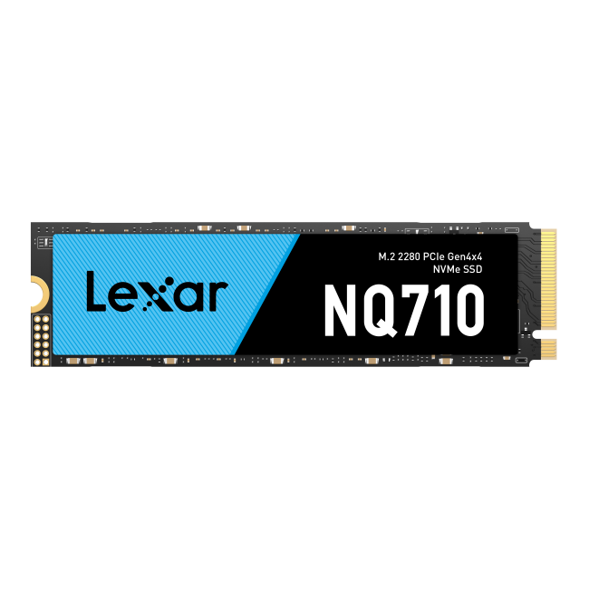 Lexar NQ710 M.2 2280 PCIe Gen4x4 NVMe 1.4 SSD (1TB / 2TB) - Up to 5000MB/s READ, Up to 3300MB/s WRITE