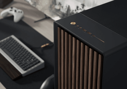 Fractal Design North XL (Charcoal Black/Chalk White) (Mesh/Tempered Glass) E-ATX/ATX/mATX/Mini-ITX CASE Wood Chassis