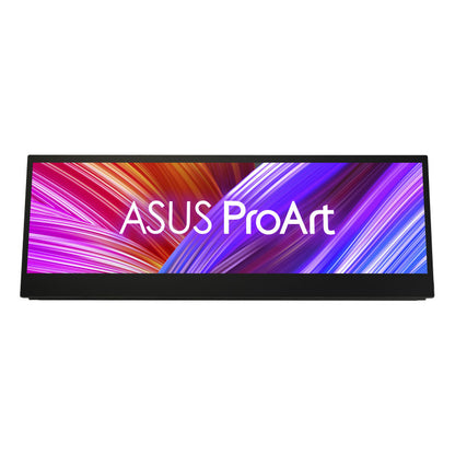 ASUS ProArt Display PA147CDV Creative Tool - 14", 32:9, IPS, FHD (1920x550), 100% sRGB, 100% Rec.709, Color Accuracy ΔE<2, Calman Verified, USB-C, 10-point Touch, MPP2.0, ASUS Dial, Control Panel, Compatible with Adobe Software