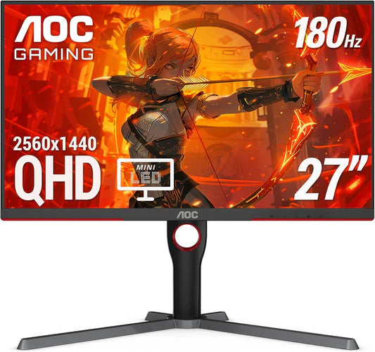 AOC 27G11ZE2 27" 240Hz, 0.3ms Fast IPS FHD Gaming Monitor