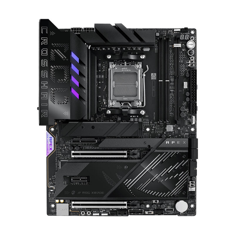 ASUS ROG CROSSHAIR X870E APEX (Socket AM5, DDR5, PCIe 5.0, WiFi 7, USB4, ROG Memory Fan Kit) GAMING ATX Motherboard (AI PC Ready) - PRE-ORDER -