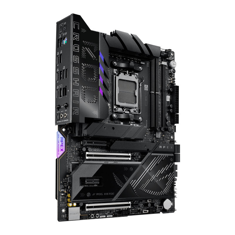 ASUS ROG CROSSHAIR X870E APEX (Socket AM5, DDR5, PCIe 5.0, WiFi 7, USB4, ROG Memory Fan Kit) GAMING ATX Motherboard (AI PC Ready) - PRE-ORDER -