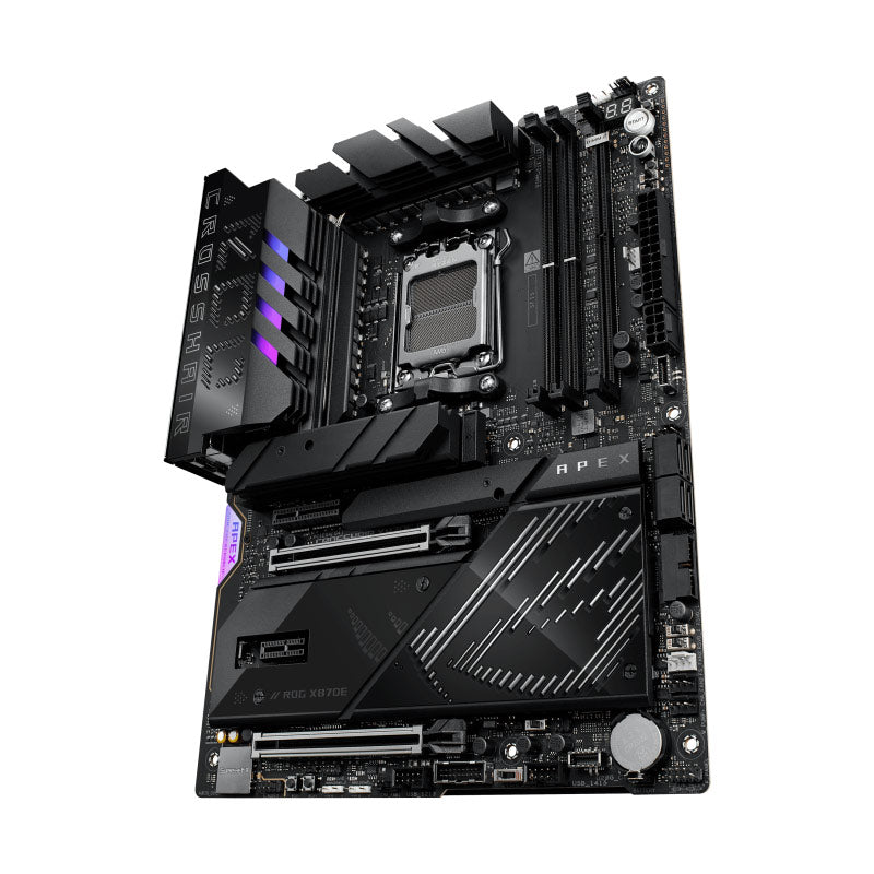 ASUS ROG CROSSHAIR X870E APEX (Socket AM5, DDR5, PCIe 5.0, WiFi 7, USB4, ROG Memory Fan Kit) GAMING ATX Motherboard (AI PC Ready) - PRE-ORDER -