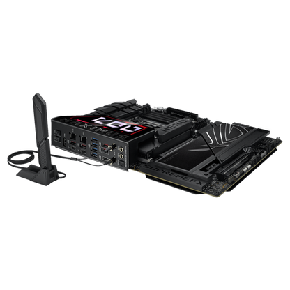 ASUS ROG MAXIMUS Z890 HERO - Support Intel® Core™ Ultra Processors (Series 2), LGA1851, DDR5, AI Networking II, Extensive Gen 5, WIFI 7, Polymo Lighting II - GAMING ATX Motherboard (AI PC Ready)