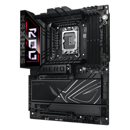 ASUS ROG MAXIMUS Z890 HERO - Support Intel® Core™ Ultra Processors (Series 2), LGA1851, DDR5, AI Networking II, Extensive Gen 5, WIFI 7, Polymo Lighting II - GAMING ATX Motherboard (AI PC Ready)