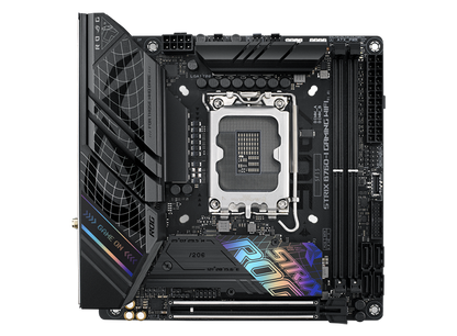 ASUS ROG STRIX B760-I GAMING WIFI LGA1700 Intel B760 Chipset 2 x DDR5 DIMM Wi-Fi 6 PCI-Express x16 Mini-ITX Motherboard