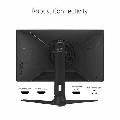 ASUS ROG Strix XG276Q Gaming Monitor - 27" FHD (1920 x 1080), IPS, 170Hz (Above 144Hz), 1ms GTG, Extreme Low Motion Blur, G-Sync compatible, FreeSync Premium, DisplayHDR™ 400, Tripod socket
