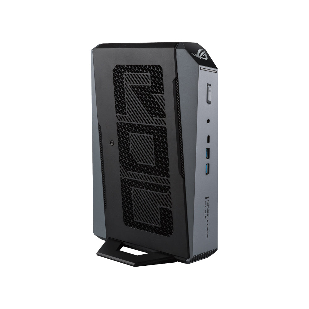 ASUS ROG GR70 Mini PC - AMD Ryzen™ 9 9955HX3D CPU with 32GB DDR5 RAM and Discrete-NVIDIA® GeForce RTX™ 5070 Laptop GPU (3-Year Warranty by ASUS)