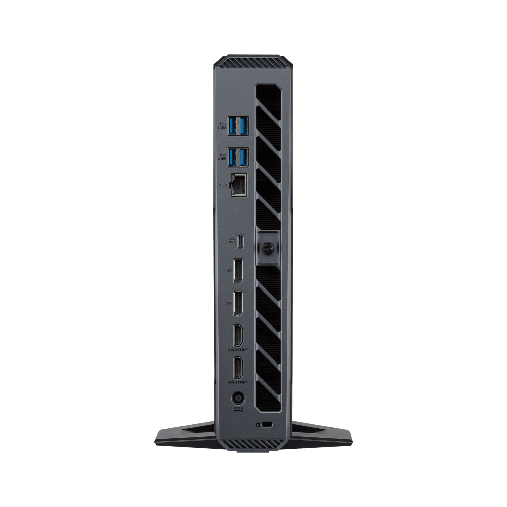 ASUS ROG GR70 Mini PC - AMD Ryzen™ 9 9955HX3D CPU with 32GB DDR5 RAM and Discrete-NVIDIA® GeForce RTX™ 5070 Laptop GPU (3-Year Warranty by ASUS)