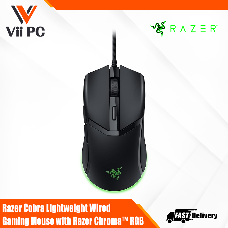 Razer Cobra Lightweight Wired Gaming Mouse with Razer Chroma™ RGB