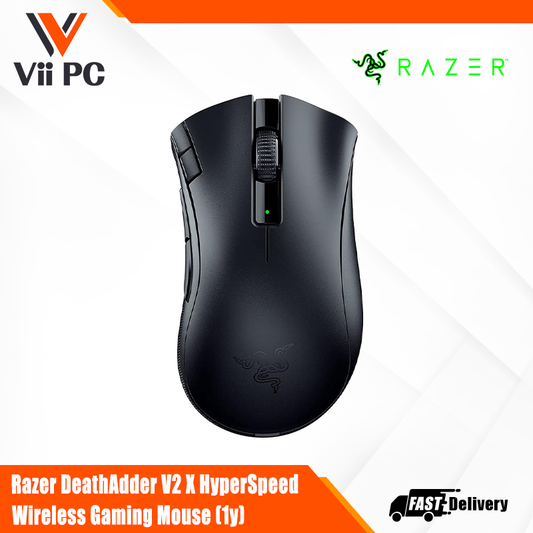 Razer DeathAdder V2 X HyperSpeed Wireless Gaming Mouse with Best-In-Class Ergonomics