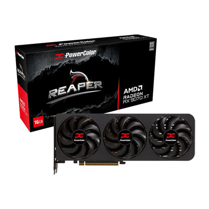 PowerColor Reaper AMD Radeon RX 9070 XT 16GB GDDR6 Graphics Card