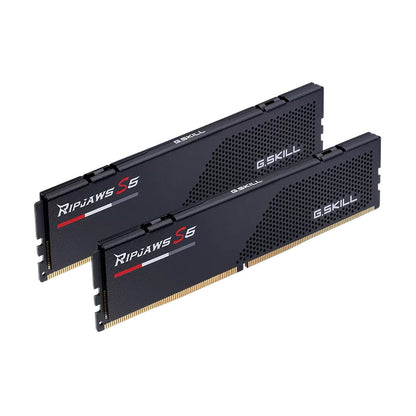G.SKILL Ripjaws S5 (DDR5 Low Profile High Performance Memory): 32GB/64GB DDR5-6000/6400 MT/s - Intel XMP 3.0 Ready, Dual Channel Kit (BLACK)