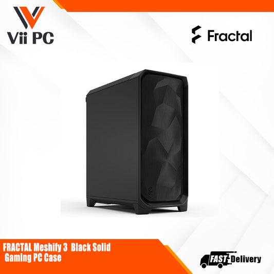 Fractal Meshify 3 XL  Black Solid / black TG Light Tint / Pro RGB Black TG Light Tint / Black RGB TG Light Tint / Ambience Pro RGB White TG Clear Tint / White RGB TG Clear Tint GAMING PC CASE
