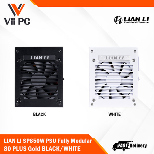 LIAN LI SP850 (850W) 80 Plus® Gold Fully Modular Performance SFX Form Factor Power Supply (PCIe 5.0 Ready)