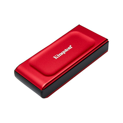 Kingston XS1000 Portable SSD - (1000GB/2000GB) - (Black/Red)