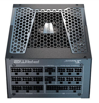 Seasonic Prime PX-2200 ATX 3 (2024) 80 Plus® Platinum Fully Modular Power Supply - Digital Hybrid Fan Control, ATX 3.1 & PCI-E Gen 5.1 (12 Year Warranty)