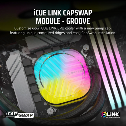 CORSAIR iCUE LINK AIO Cooler CapSwap Module – Groove