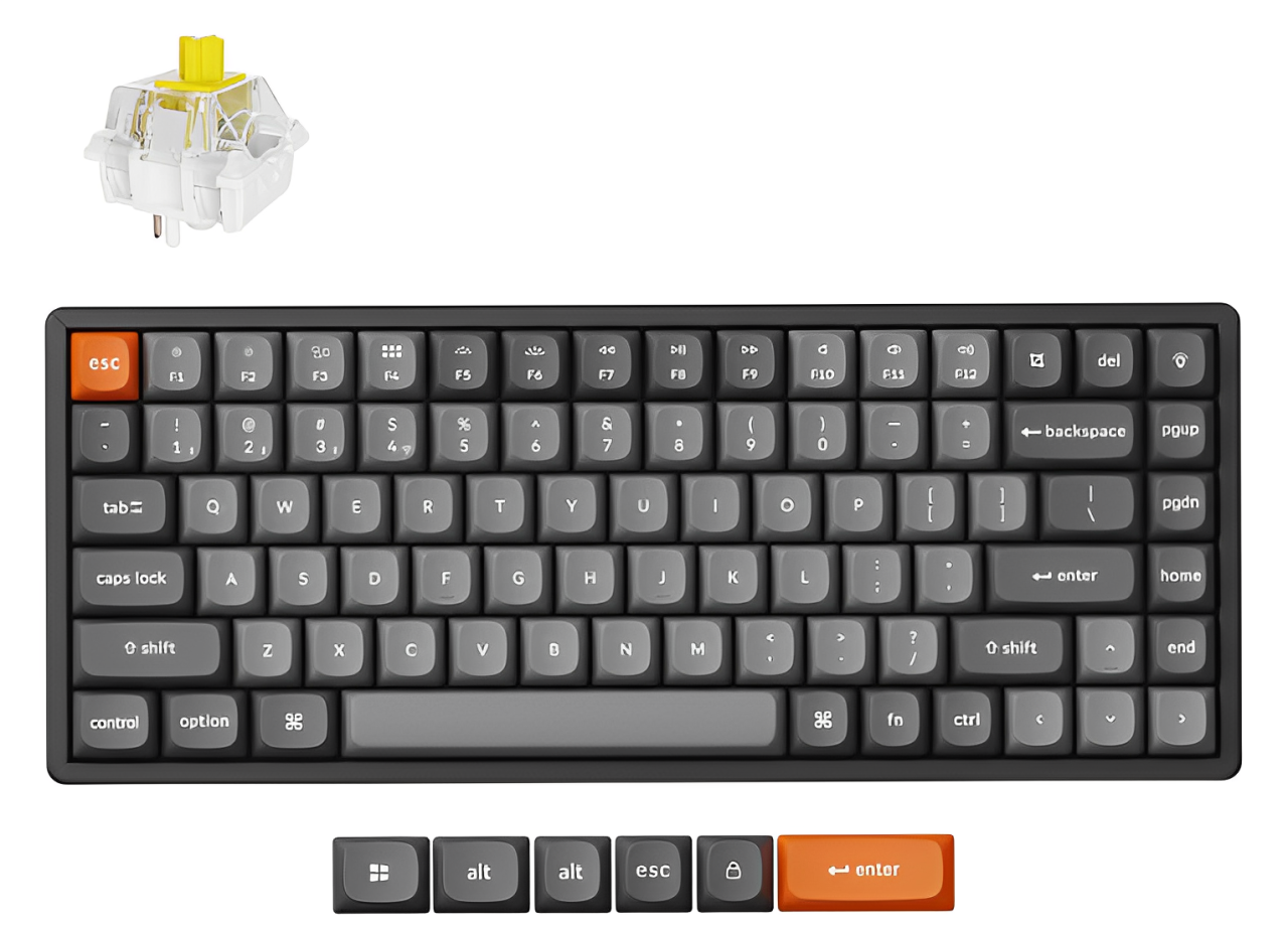 Keychron K2 Max QMK Wireless Mechanical Keyboard - Keychron Super