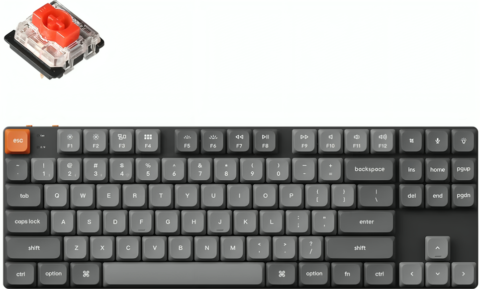 Keychron K1 Max/K3 Max QMK/VIA Wireless Custom Mechanical Keyboard