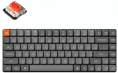 Keychron K1 Max/K3 Max QMK/VIA Wireless Custom Mechanical Keyboard