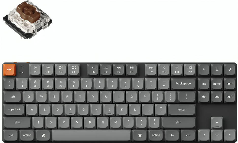 Keychron K1 Max/K3 Max QMK/VIA Wireless Custom Mechanical Keyboard