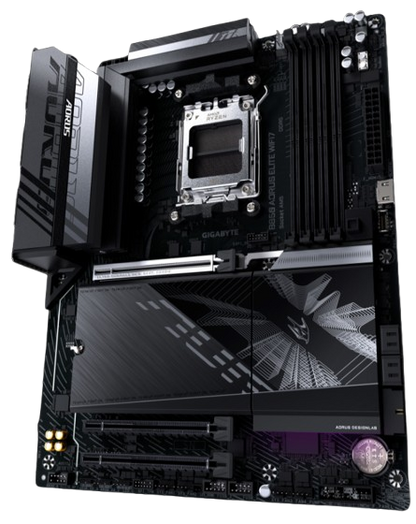 GIGABYTE B850 AORUS ELITE WIFI 7 AMD Ryzen™ 9000 Series Processors ATX Gaming Motherboard
