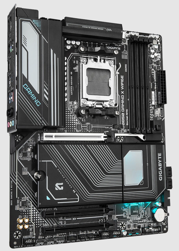 GIGABYTE B850 GAMING X WIFI6E, AMD Ryzen™ 9000 Series Processors, ATX Gaming Motherboard