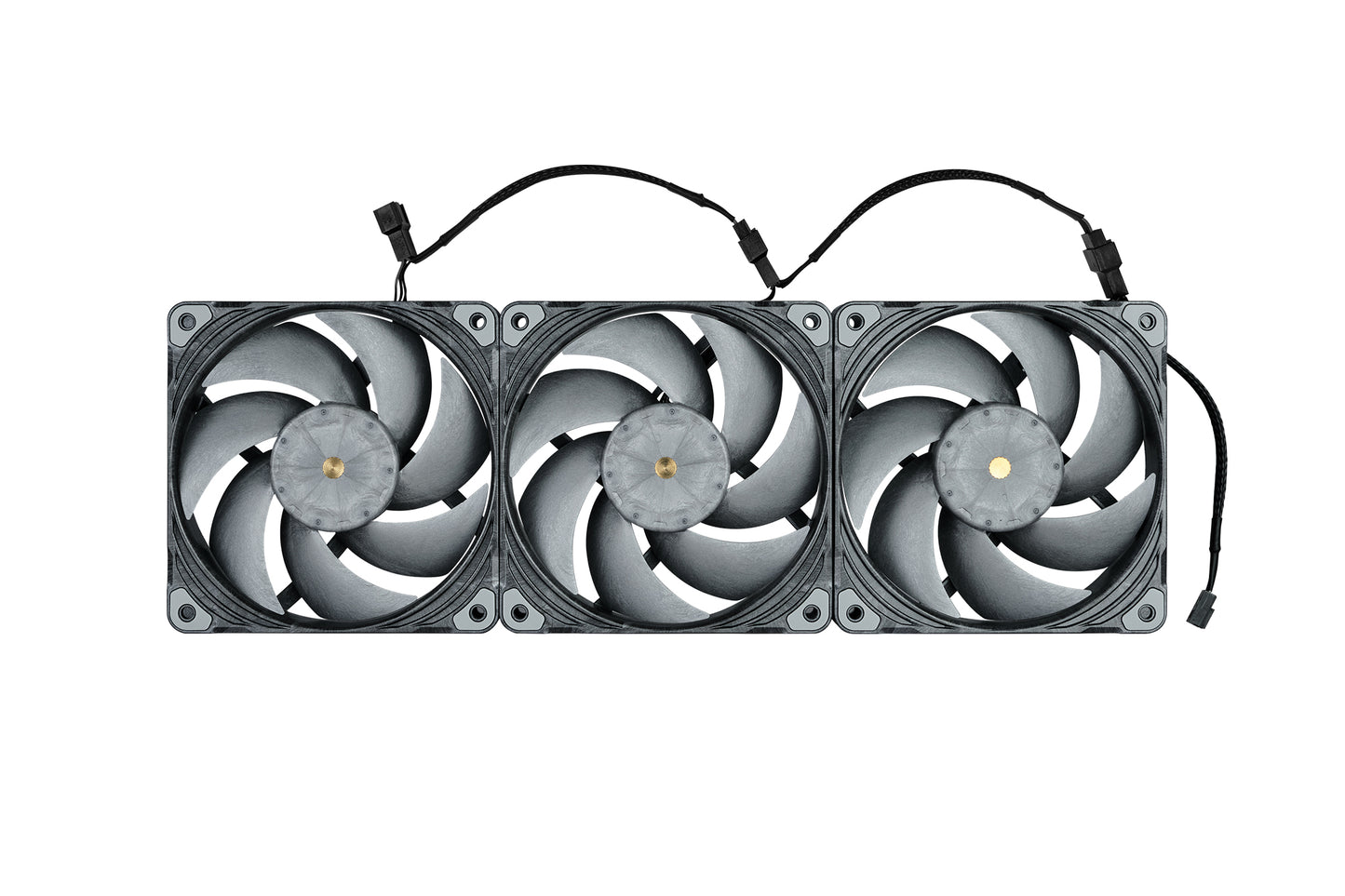 PHANTEKS T30 120mm PWM Triple-Mode Premium Fan 1Fan/3Fans BLACK