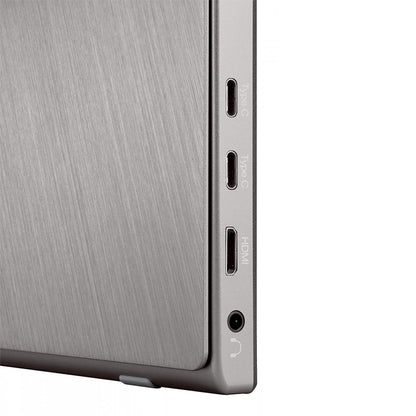ViewSonic TD1655 16” 10-point Touch Portable Monitor, Extend Your Content from Mobile Devices, Flexible Setup with 2 x USB Type C, Anti-slip Cover, Aluminum stand, 6H hardness, Grey