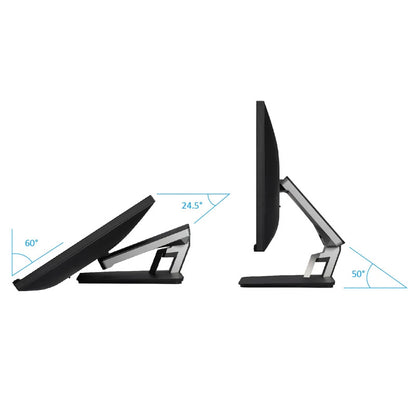 ViewSonic TD2455 24" 1080p IPS 10-Point Multi Touch Screen Monitor with Advanced Dual-Hinge Ergonomics USB C HDMI and DisplayPort Out