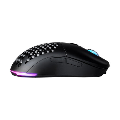 TECWARE Pulse Ambidextrous Wireless Gaming Mouse - 16000 DPI, 400 IPS (Black/White)