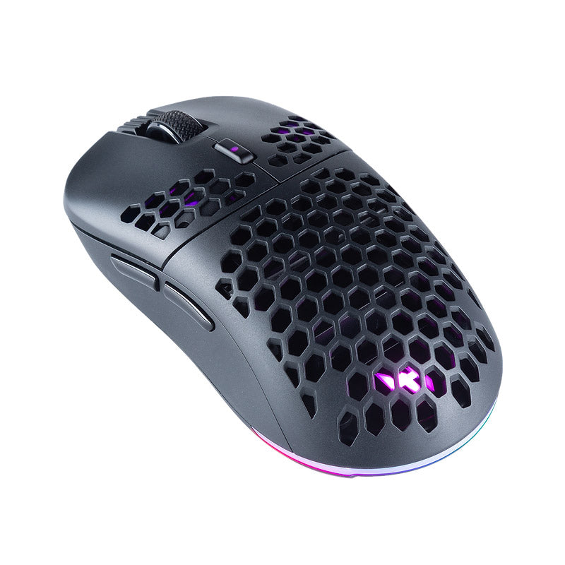 TECWARE Pulse Elite Wireless Gaming Mouse - 19000DPI, 400 IPS (Black/White)