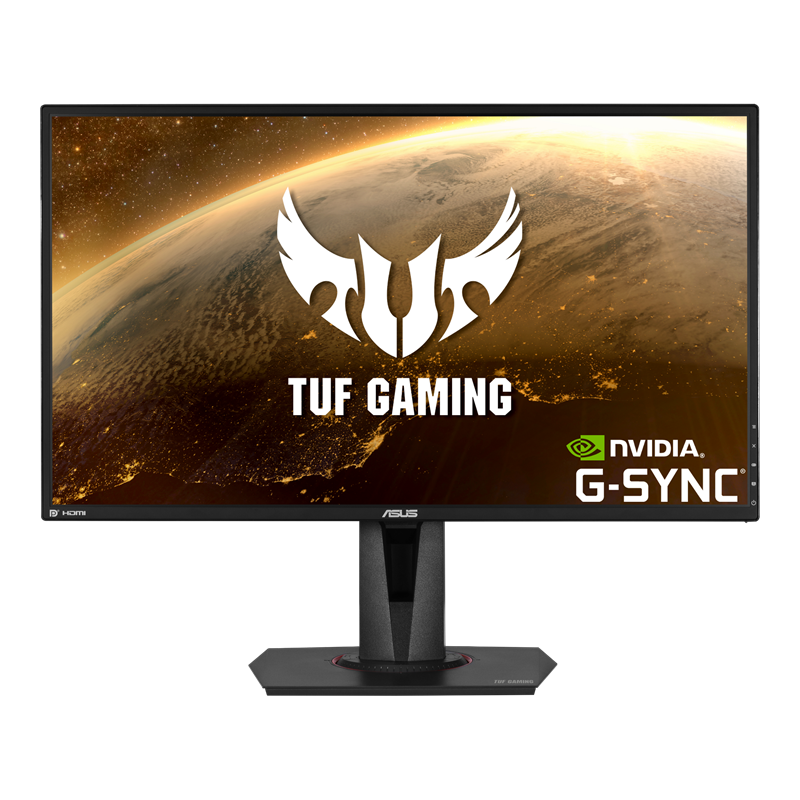 ASUS TUF Gaming VG27AQ HDR Gaming Monitor - 27" WQHD (2560x1440), IPS, 165Hz, Extreme Low Motion Blur Sync, G-SYNC Compatible, Adaptive-Sync, 1ms (MPRT), HDR10