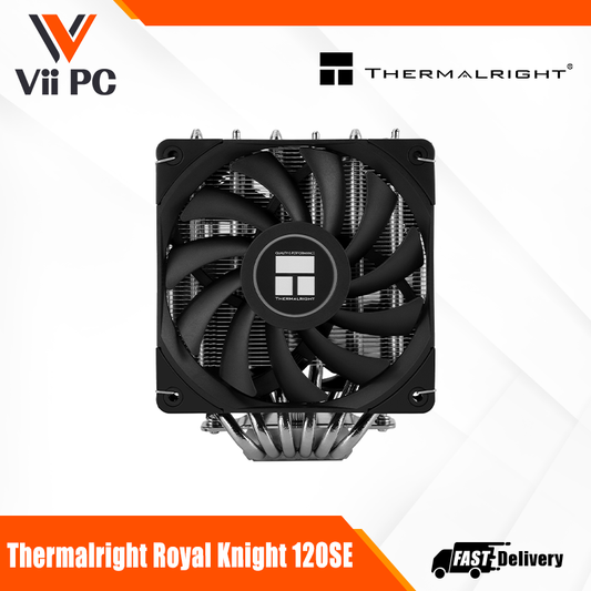 Thermalright Royal Knight 120SE CPU Cooler – Compact Tower Design with Front Slim Fan for Enhanced Cooling Efficiency
