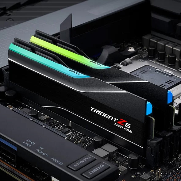 G.SKILL Trident Z5 NEO RGB: 32GB/48GB/64GB/96GB DDR5-6000/6400/7200 MT/s - AMD EXPO Profile Ready (BLACK/WHITE)