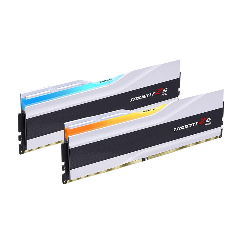 G.SKILL Trident Z5 RGB: 32GB/48GB/64GB/96GB DDR5-6000/6400/7200/7600/7800/8000 MT/s - Intel XMP 3.0 Ready (BLACK/WHITE)