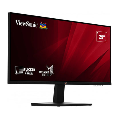 ViewSonic VA2932-MHD 29" WFHD IPS Monitor with Frameless Design, 75Hz Refresh rate, Flicker-Free & Blue Light Filter, for Home and Office Use