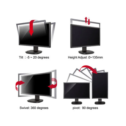 ViewSonic VG2439SMH 24" 1080p Ergonomic Monitor with HDMI DisplayPort and VGA for Home and Office